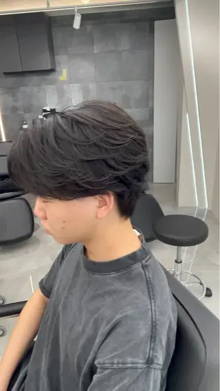 ショート メンズカット パーマ／稲葉のヘアスタイル