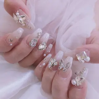 ネイル 梅田🦄中崎町🩵 u n o 0 1のネイルデザイン