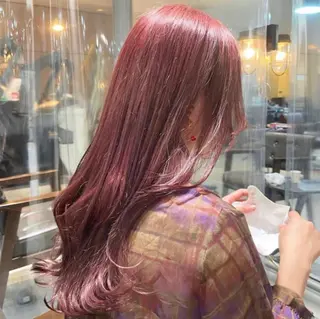 セミロング カラー ヘアアレンジ 🌹TikTok４万 ﾌｫﾛﾜｰ🌹AKIのヘアスタイル