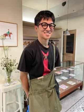 メンズ miumiu/恵比寿 カットモデル募集のヘアスタイル