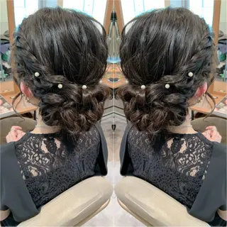 ロング ヘアアレンジ 韓国hair🦋 Nanaのヘアスタイル