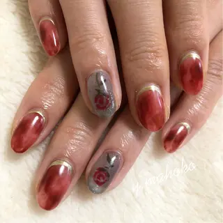 ネイル パラジェル有/ 長さだし/mahoのネイルデザイン