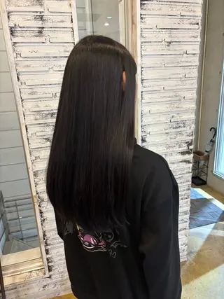ロング YUI/アイブロウ/ 透明感カラー✨のヘアスタイル