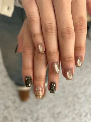ネイル 小松 千冬snazzyのネイルデザイン