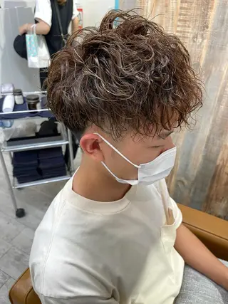 ショート パーマ メンズ 【大宮】 メンズ専門吉川のヘアスタイル