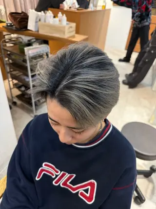 カラー メンズ 岡本 太陽☀️のヘアスタイル