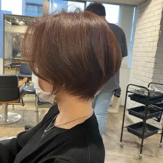 ショート 💫カットはなんでも 得意です✂️のヘアスタイル