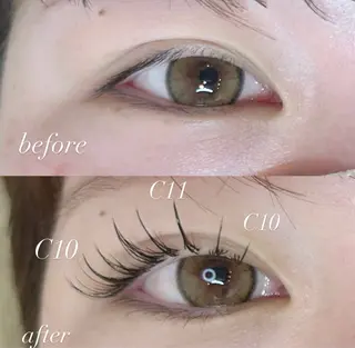 マツエク・マツパ Jouir miyuuのマツエク・マツパデザイン