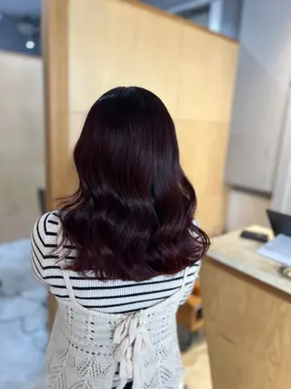 ミディアム miloc naha ナナカのヘアスタイル