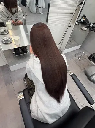 ロング カラー 🤍Suzuka🤍 ハイトーン/ブリーチのヘアスタイル