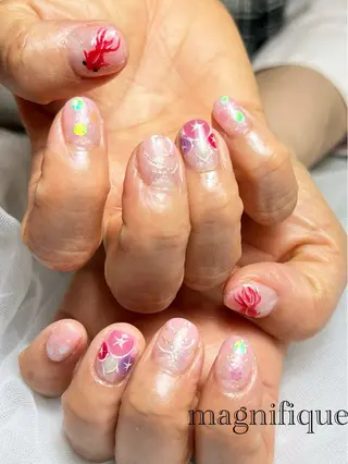 ネイル プライベートサロン マニフィークのネイルデザイン