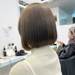ショート カラー 【美髪矯正/絹髪】 🎀hinano🎀のヘアスタイル