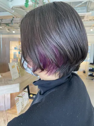 ショート カラー レイヤーカット/ マリアのヘアスタイル