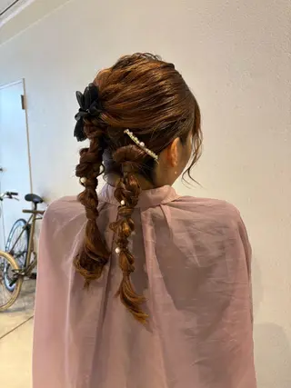 ヘアアレンジ 渡邉 ひかるのヘアスタイル