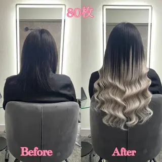 ロング シールエクステ ♡SAORI♡のヘアスタイル