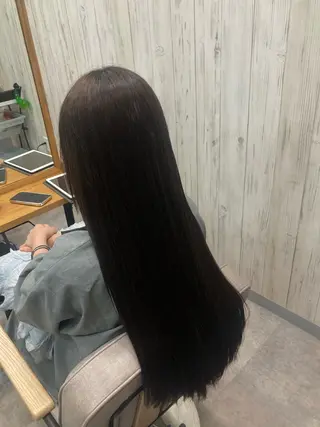 ロング 暖色カラー💞 菊地しおんのヘアスタイル