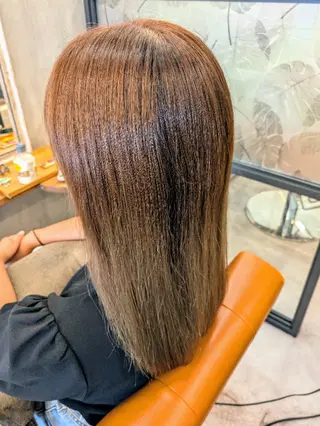 ミディアム カサハラ リホのヘアスタイル
