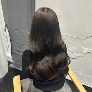 カラー rion🌛 /都島/透明感カラーのヘアスタイル