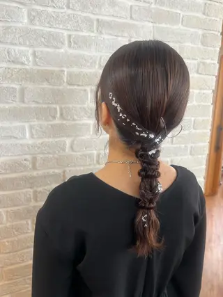 ロング ヘアアレンジ Topstylist YUKIのヘアスタイル