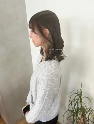 ロング カラー ヘアアレンジ Himawari♡ 柔らかいカラーのヘアスタイル