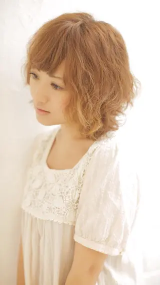 ショート 酸性ストレート 髪質改善のヘアスタイル
