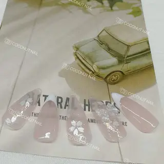 ネイル 神田 ココナッツのネイルデザイン