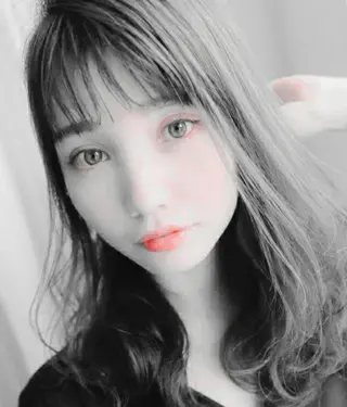 ミディアム カラー ✂️✂️徳　田✂️ ✂️のヘアスタイル