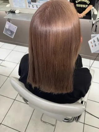 カラー 🌟美髪縮毛矯正🌟 吉田早弥のヘアスタイル