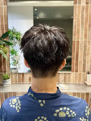 ショート メンズ 横浜/メンズ特化/ Farbe/田中颯斗のヘアスタイル