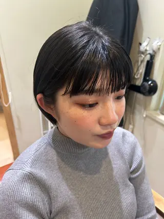ショート カラー 久木原 ゆりのヘアスタイル