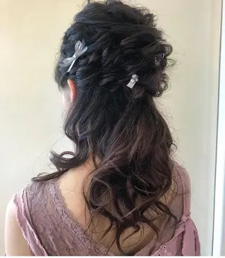 ヘアアレンジ 💙あかみね 💙（mine）のヘアスタイル