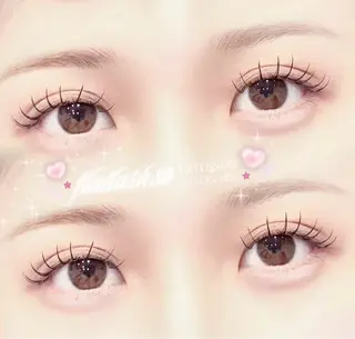 マツエク・マツパ mio🕊 横浜eyelistのマツエク・マツパデザイン