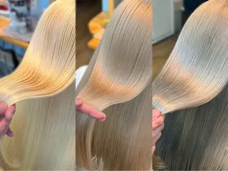 ロング カラー 《髪質改善 UN BLEACH》のヘアスタイル