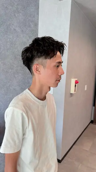 メンズ パーマスタイル特化◎ 永戸圭汰のヘアスタイル