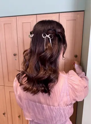 ヘアアレンジ 🫧🧸カラーヘアメ 🫧MIO🧸🫧のヘアスタイル