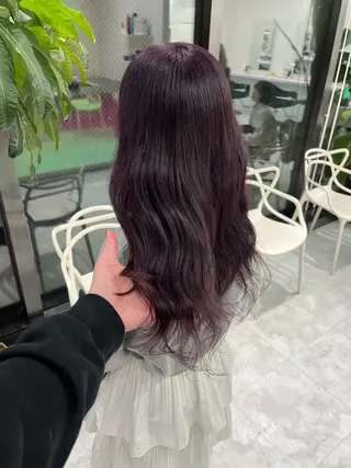 セミロング カラー トレンドレイヤー No.1/KOHEIのヘアスタイル