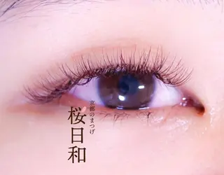 マツエク・マツパ 京都のまつげ桜日和 小島美桜のマツエク・マツパデザイン