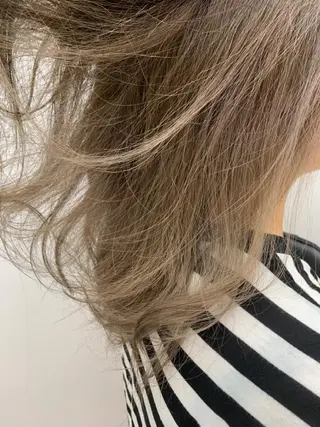 ミディアム カラー 縮毛矯正×髪質改善 店長　DAITOのヘアスタイル