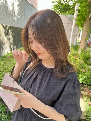 セミロング 垢抜けhair / 似合わせ診断🌞スズのその他イメージ