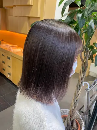 ミディアム カラー ヘアアレンジ TSUNA 🌙 Lim 五反田のマツエク・マツパデザイン
