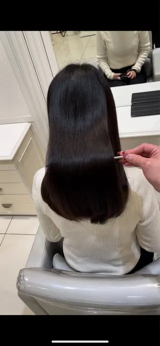 ロング パーマ Ash銀座店💜 misaのヘアスタイル