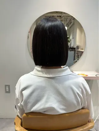 ショート HANAME 原宿美容室のヘアスタイル