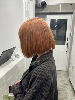 カラー 渋谷🎨ブリーチ特化 ×エクステ🎨レンのヘアスタイル