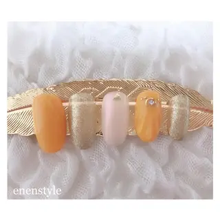ショート ネイル 👑enen style👑のネイルデザイン