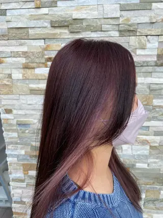 ロング カラー 山口 惇史のヘアスタイル