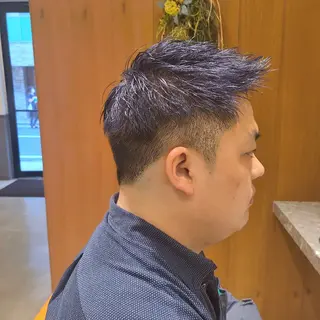 ショート カラー メンズ 中井 啓悟のヘアスタイル