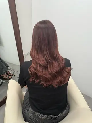 ロング カラー トレンド甘めガーリー Mizuki☁️🫧のヘアスタイル