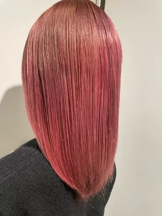ミディアム 大阪 美容師 林のヘアスタイル