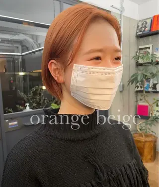 ショート カラー ハイトーン/デザイン hirokiのヘアスタイル