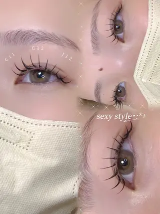 マツエク・マツパ 🎀 RIRIKA 🎀のマツエク・マツパデザイン